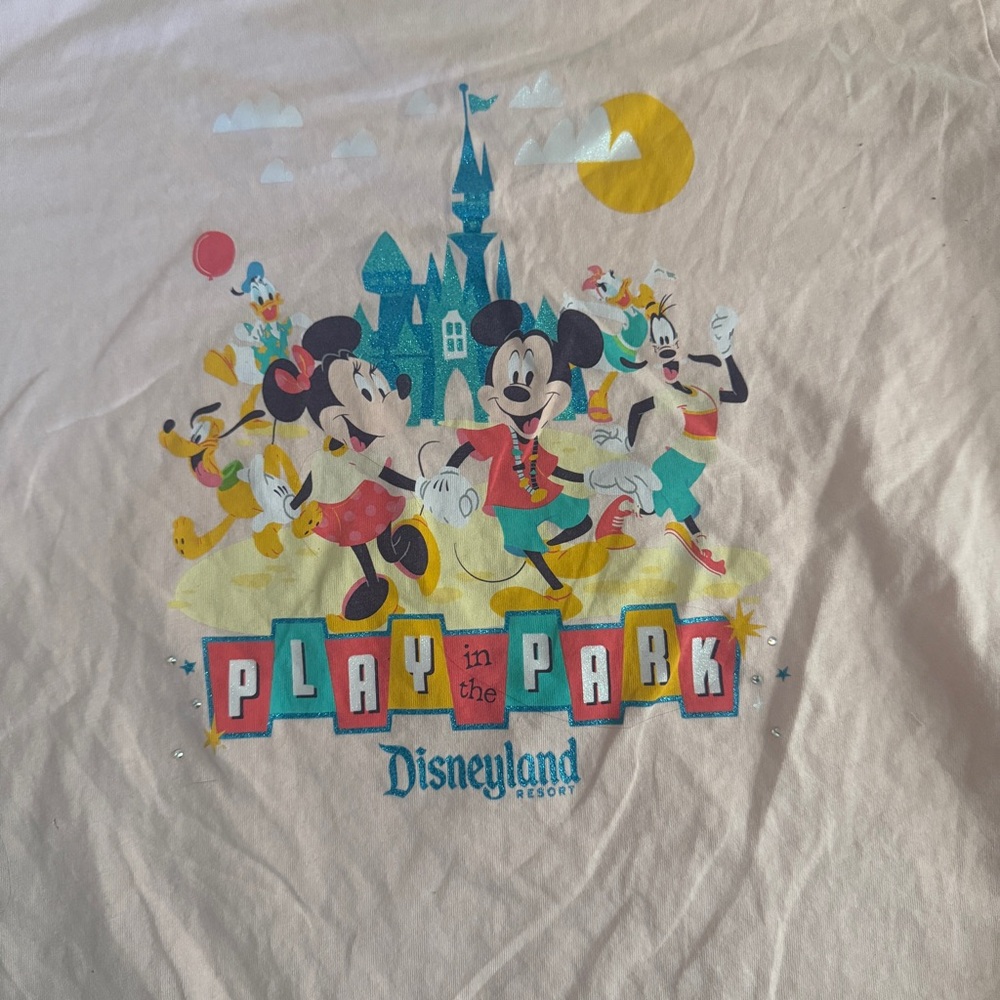 Disney Pastel Pink Mickey & Friends Graphic Tee